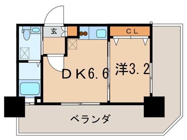 Ｎｏ．71ｵﾘｴﾝﾄﾄﾗｽﾄﾀﾜ-の物件間取画像